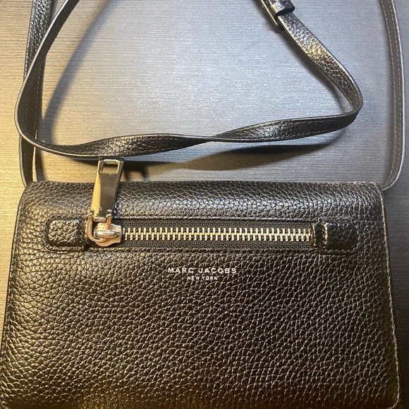Marc Jacobs crossbody bag Black leather - Picture 1 of 7